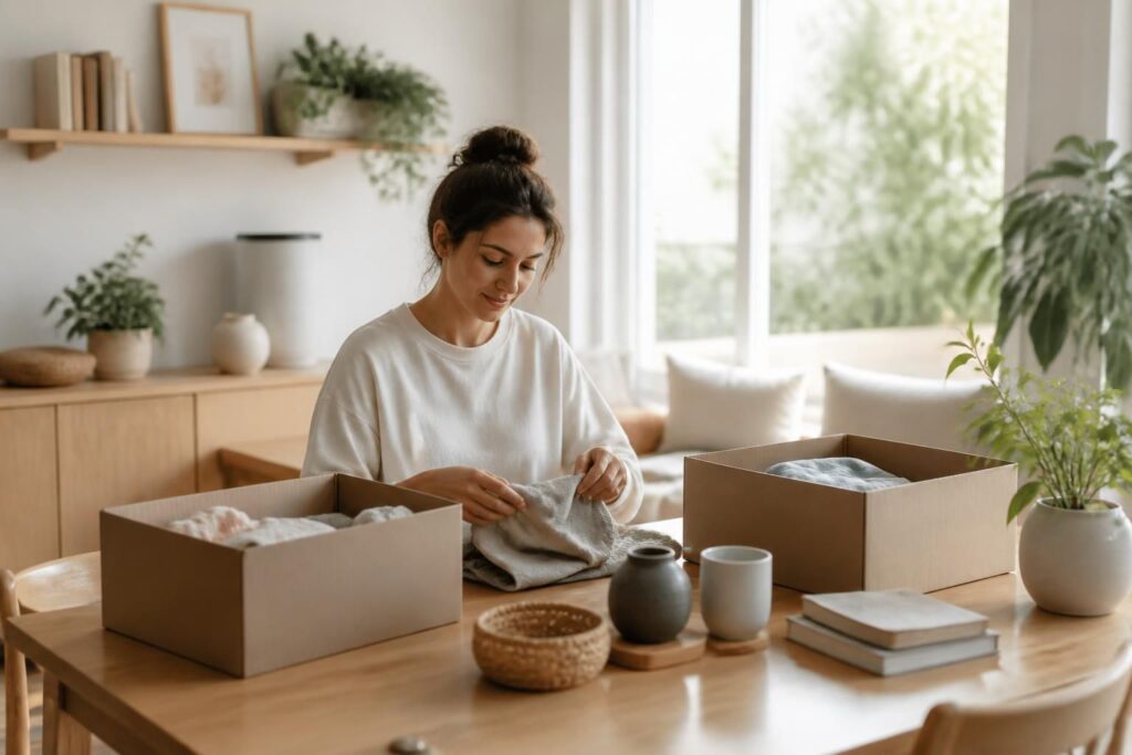 découvrez une méthode douce et durable pour désencombrer votre maison, alliant simplicité et efficacité pour un intérieur apaisant et bien organisé.