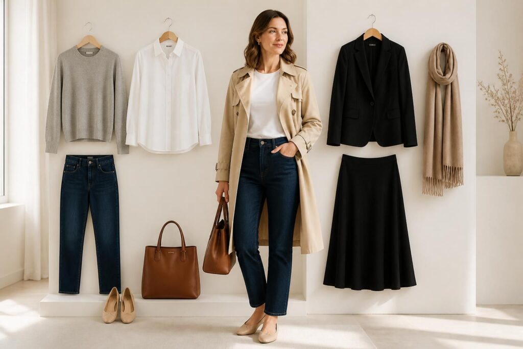 Les bons basiques femme : 10 pièces pour un vestiaire qui tient