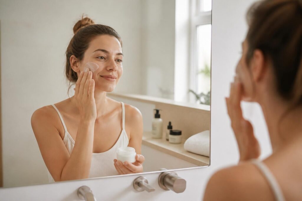 Routine soin visage du matin : les gestes simples qui suffisent