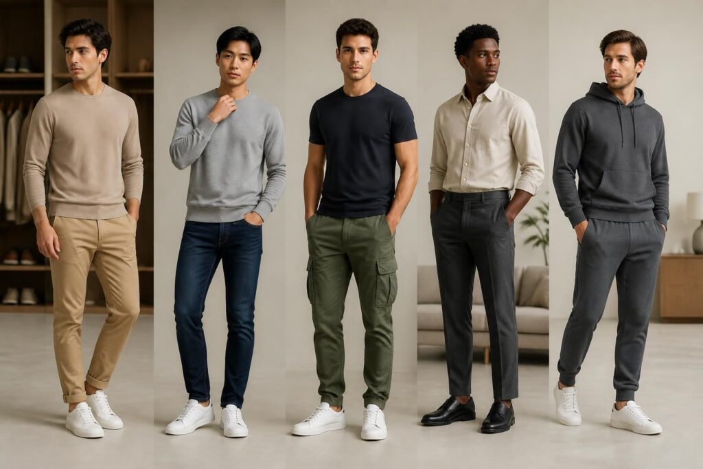 découvrez notre guide complet des tailles et styles pour pantalons homme tendance, alliant confort et modernité pour toutes les occasions.
