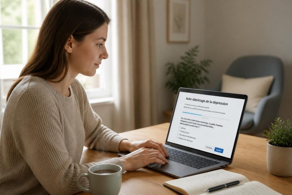 découvrez comment effectuer un auto-dépistage de la dépression fiable et gratuit, avec des conseils pratiques pour reconnaître les signes et trouver l'aide adaptée.