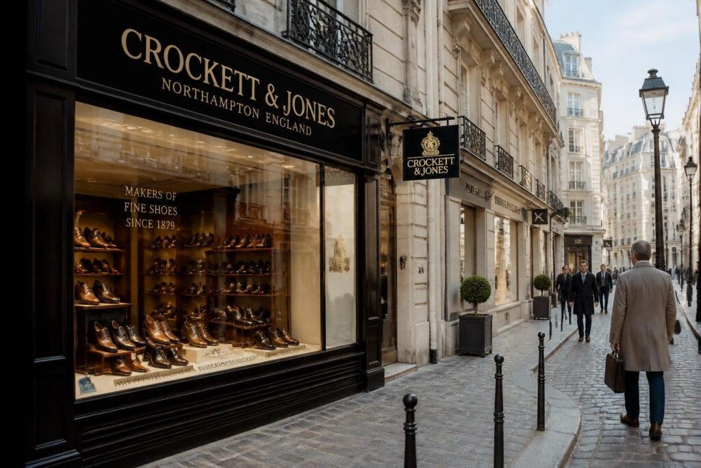 découvrez crockett and jones, la marque emblématique de chaussures à paris, alliant tradition artisanale et élégance intemporelle pour des chaussures d'exception.