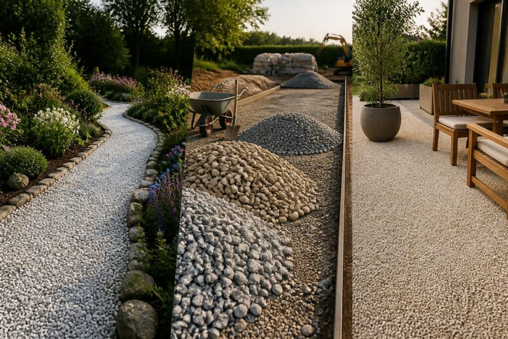 découvrez les différents types de graviers, leurs lieux d'extraction et leurs utilisations idéales pour embellir votre jardin ou optimiser vos chantiers.