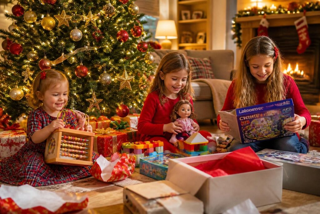 Cadeau de Noël pour fillette : idées de jouets et surprises adaptées à chaque âge