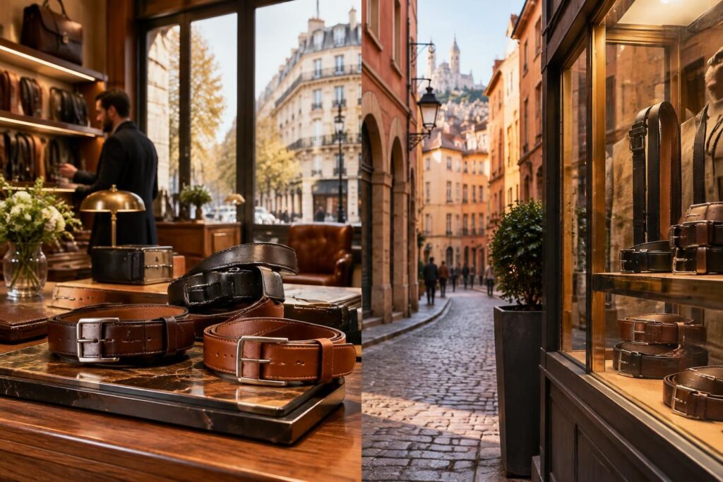 Magasin de ceinture homme : où dénicher les meilleures adresses à Paris et Lyon