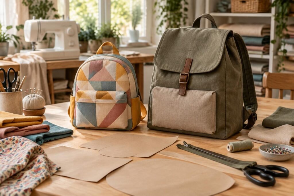 téléchargez gratuitement notre patron de sac à dos à coudre, adapté aux enfants comme aux adultes. idéal pour créer un sac pratique et personnalisé.